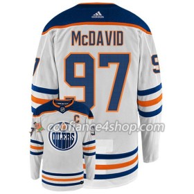 Adidas Maillot de Hockey Edmonton Oilers CONNOR MCDAVID 97 Blanc Authentic - Homme
